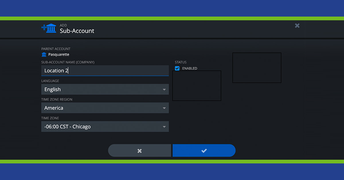 Swift Sensors Sub-Account Guide