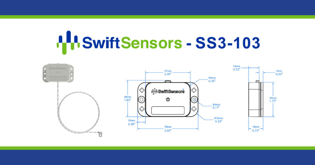 Wireless Water Resistant Temperature Sensor - 103