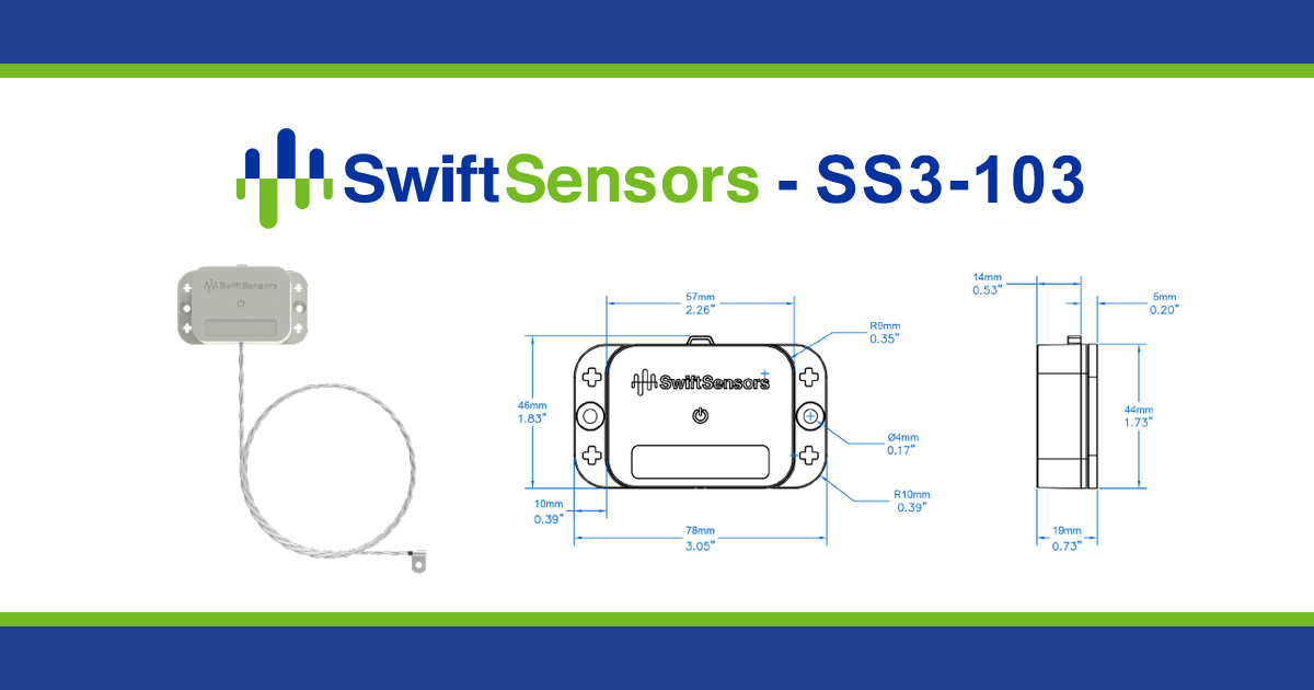 Wireless Water Resistant Temperature Sensor - 103