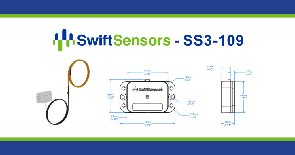 Wireless Water Presence Area (Rope) Sensor
