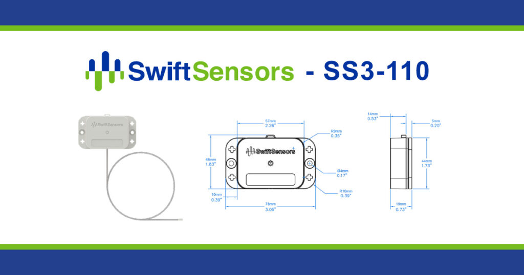 Wireless Remote Ultra-Low Temperature Sensor - 110