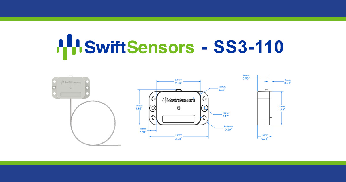 Wireless Remote Ultra-Low Temperature Sensor - 110