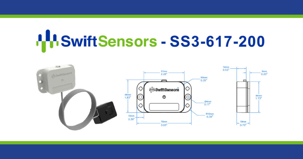 Wireless 0-200AAC Current Meter - 617-200