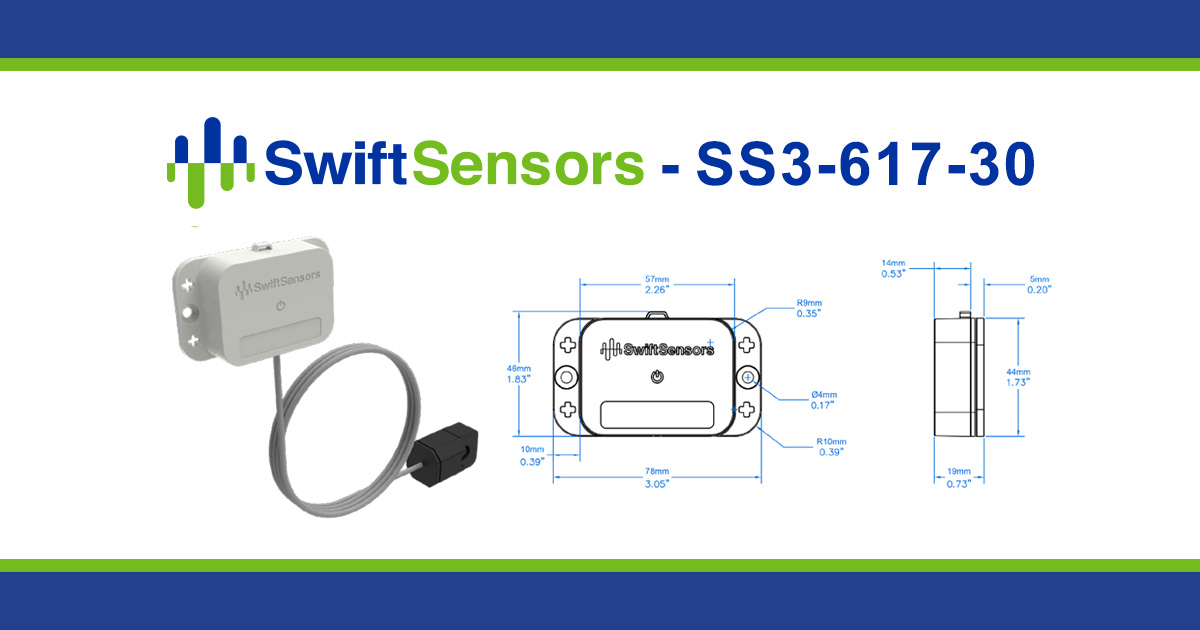 Wireless 0-30AAC Current Meter - 617-30