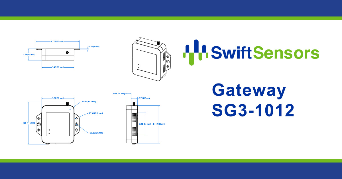 G3-1012 Gateway Enclosure Dimensions