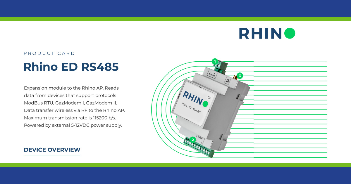 Rhino ED RS485