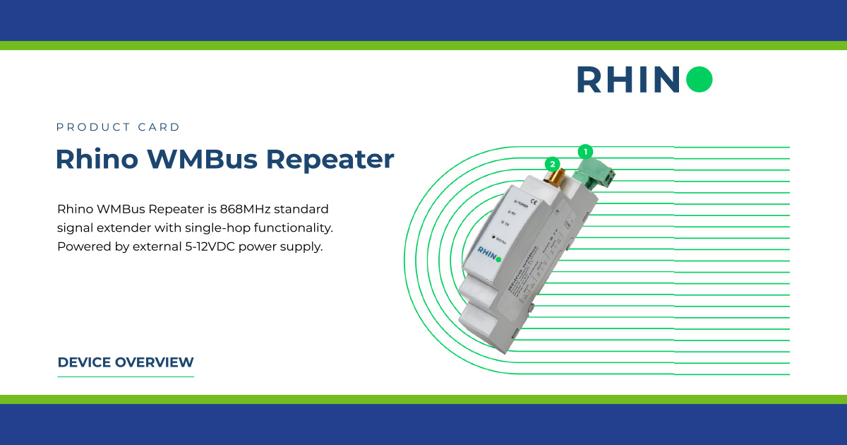 Rhino WMBus Repeater