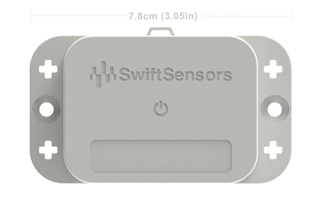 Wireless Ambient Temperature and Humidity Sensor with Scale