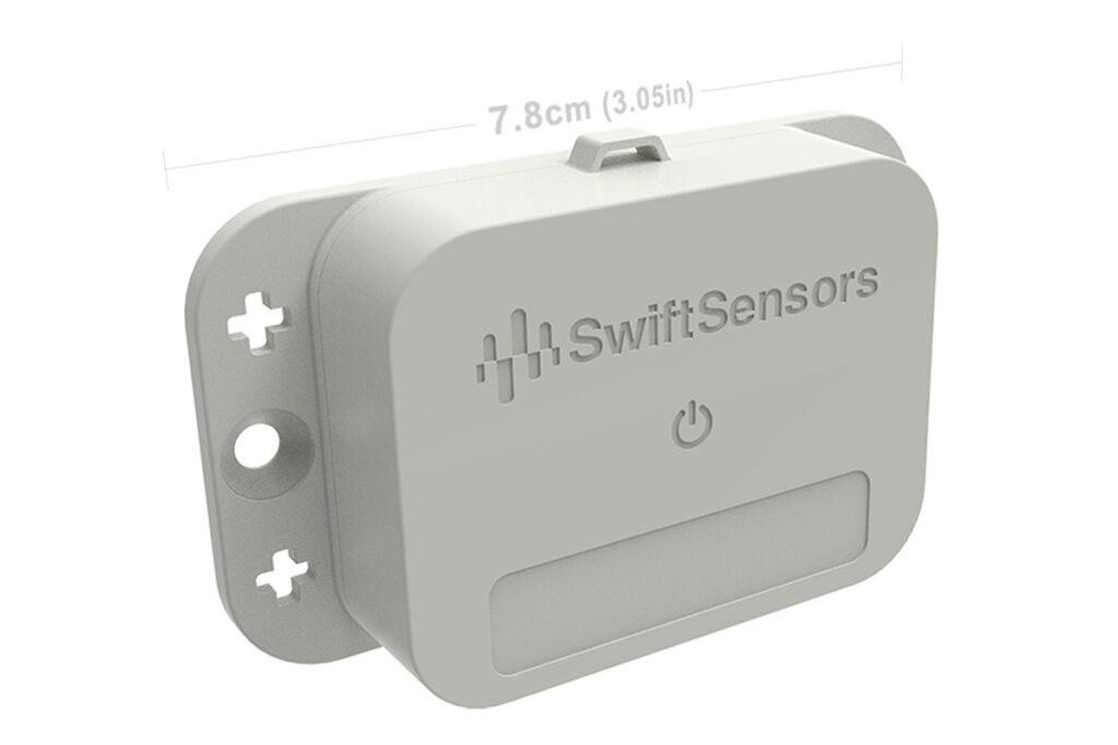 Wireless Ambient Temperature and Humidity Sensor with Scale