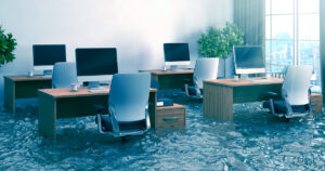 Water damage office - water detection sensors