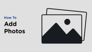 Video How to Add Photos