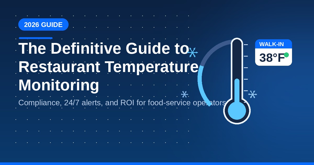 Restaurant Refrigeration Monitoring