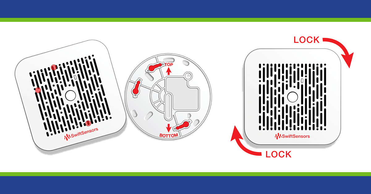 SS3-902 Vape Detection Sensor Mounting Guide