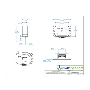 Swift Sensors - Dimensional Drawings
